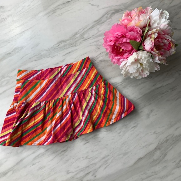 Girls striped skort - Picture 1 of 3